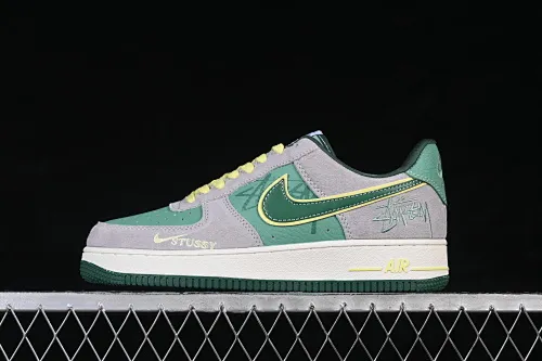 All categories Nk Air Force 1 Air Force series Nk Air Force 1 Low Air Force low-top Nike Air Force 1'07 Low Stussy co-branded Green Gray Pig Eight Air Force 1 low-top casual sneakers SS1979-007